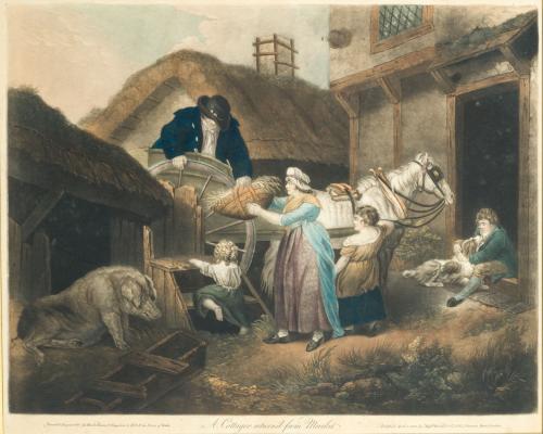 JAMES WARD (Londres, 1769- Cheshunt, 1859). 1800, Un campes