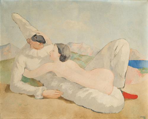 PEDRO PRUNA OCERANS (1904-1977). 1934, Pulcinella y Pimpine