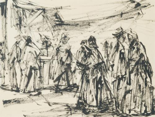 ANTONI MARÍ RIBAS (Ibiza, 1906-1974), Sin título, Dibujo al