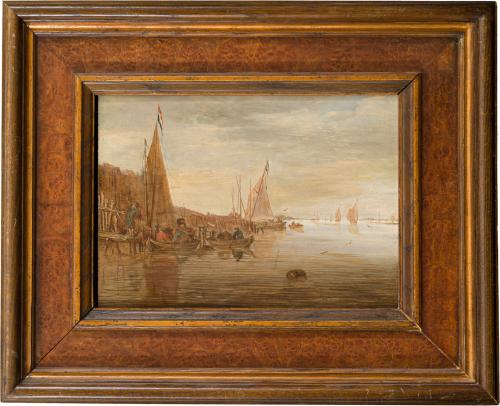 ATRIBUIDO A JAN VAN GOYEN  (Leiden, 1596 - La Haya, 1656), 