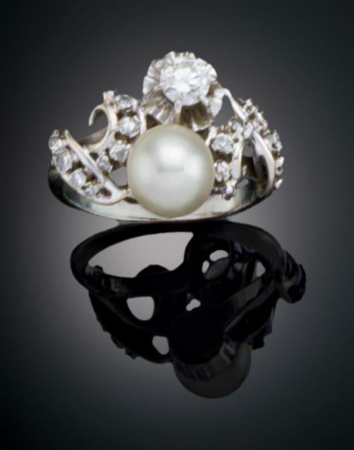 ANILLO ART DÉCO TOI & MOI 
