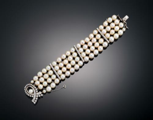 BRAZALETE DE PERLAS
