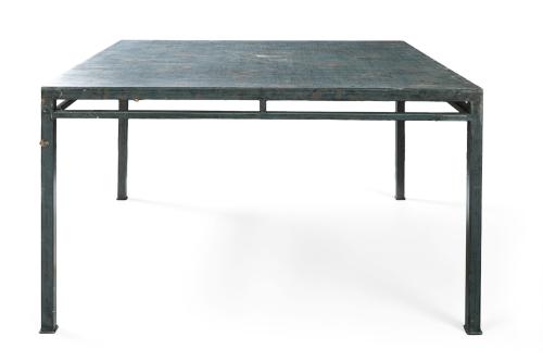Mesa de comedor para exterior de diseño contemporáneo en ac