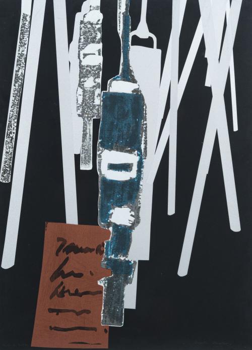 ANGELES MARCO (Valencia, 1947-Ibídem, 2008) , S/T, Serigraf