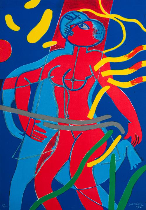 GUILLAUME CORNEILS (Lieja,1922-Auvers-sur-Oise, 2010), Olym