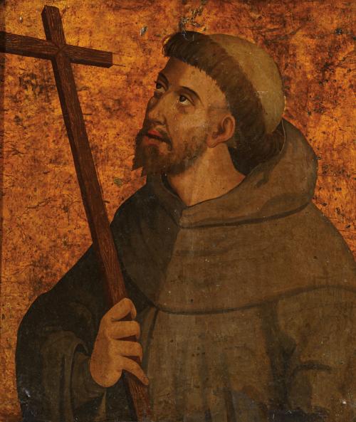274   -  <p><span class="object_author">ESCUELA BURGALESA  S. XVI - San Francisco en oración </span></p>