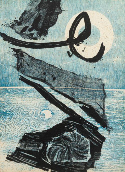 JOSE CABALLERO (1916-1991), Oceana"Lote de 12 litografías