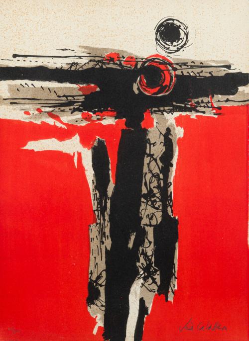 JOSE CABALLERO (1916-1991), Oceana"Lote de 12 litografías