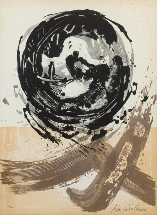 JOSE CABALLERO (1916-1991), Oceana"Lote de 12 litografías