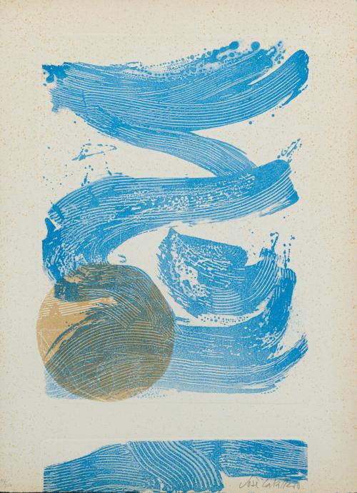JOSE CABALLERO (1916-1991), Oceana"Lote de 12 litografías