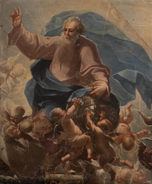 311   -  <p><span class="object_author">FRANCISCO SOLÍS (Madrid, 1620 - 1684) - Dios Padre</span></p>