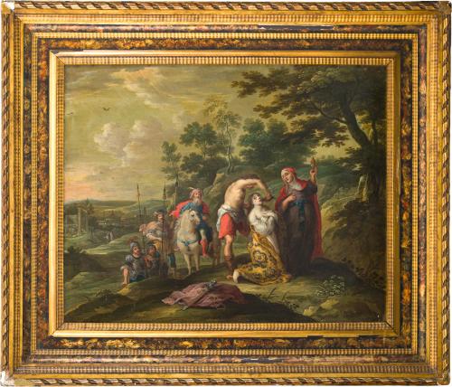 ADRIAEN WILLENHOUDT (Amberes, ca. 1631 - 1675), El martirio