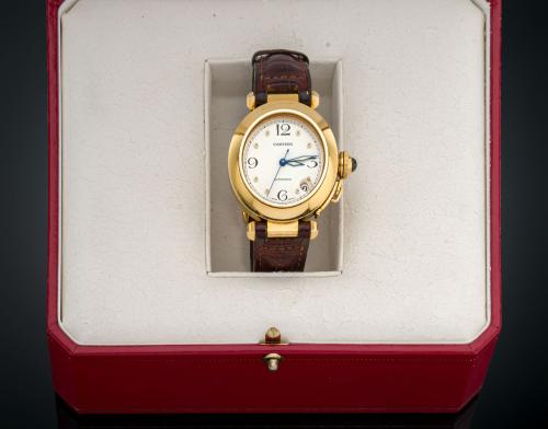 RELOJ CARTIER PASHA EN ORO