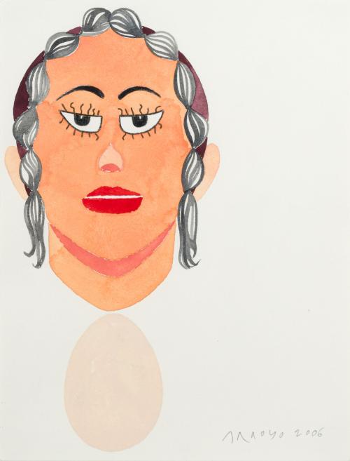 EDUARDO ARROYO (Madrid, 1937-2018), S.T. 2700, Acuarela