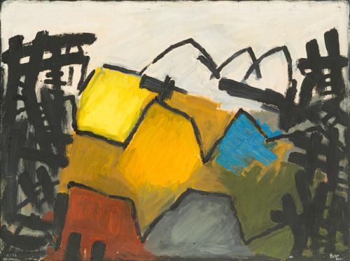 Juan José Vera (Guadalajara, 1926-Zaragoza, 2019), S/T , Ól