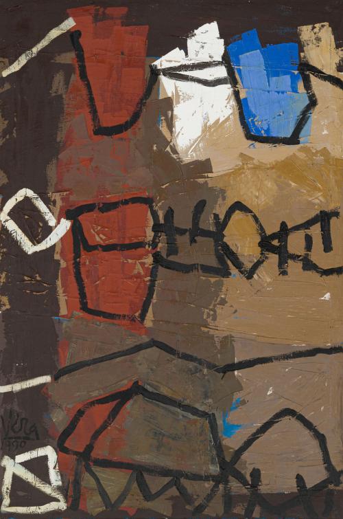 VÍCTOR MIRA (Marruecos, 1949 - Alemania, 2003), S/T, Óleo s