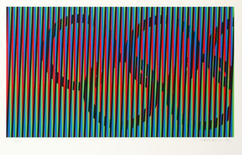 CARLOS CRUZ-DIEZ (1923-2019), Induction chromatique - Juego