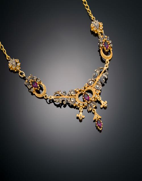 COLLAR GARGANTILLA DEL SIGLO XIX 