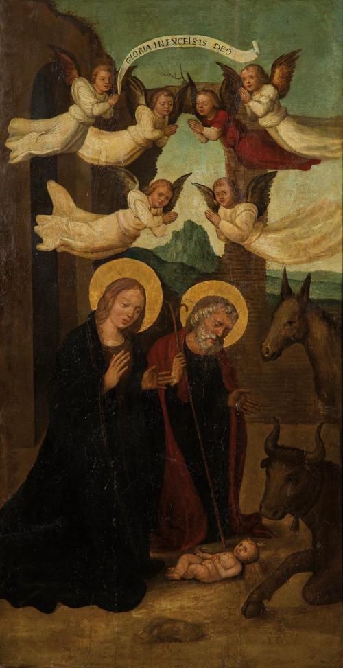 317   -  <p><span class="object_author">ESCUELA ESPAÑOLA S. XVI - Nacimiento </span></p>