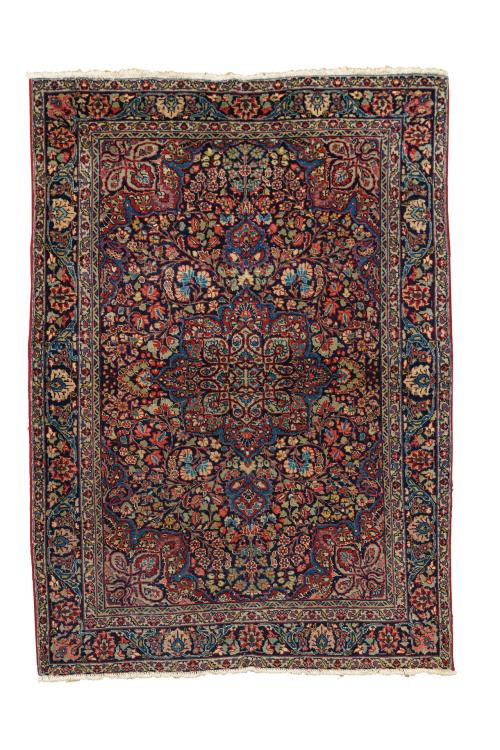 72   -  <p><span class="object_title">Preciosa pareja de alfombras Mashad tejidas en Irá, posiblemente de principios de siglo XX.</span><br></p>