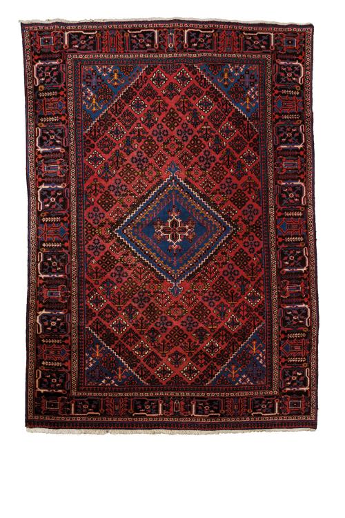 129   -  <p><span class="object_title">Alfombra Josheghan Persa tejida en Irán a mediados del siglo XX.</span><br></p>