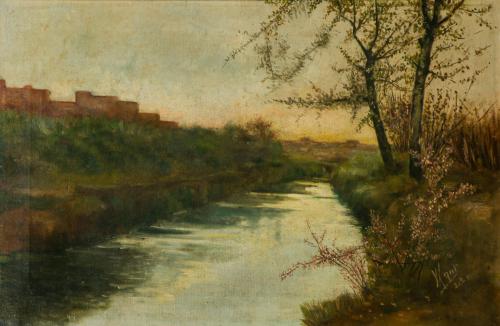 430   -  <p><span class="object_author">ESCUELA ESPAÑOLA PPS. S. XX - Paisaje</span></p>
