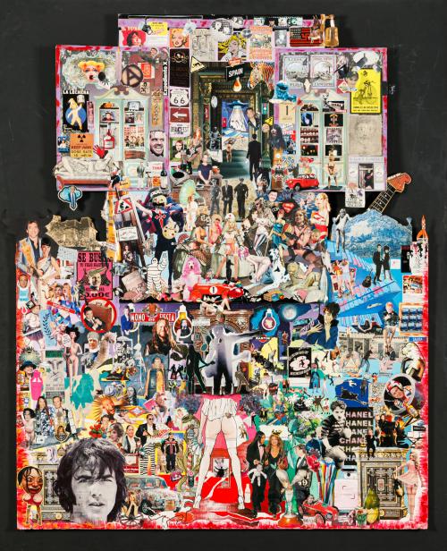 558   -  <p><span class="object_author">RICHI DONOSO-CORTÉS (Madrid, 1965) - Collage</span></p>
