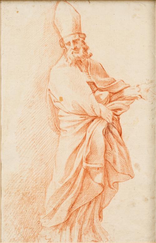 441   -  <p><span class="object_author">ESCUELA ESPAÑOLA S. XVIII - Obispo </span></p>