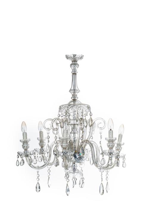 86   -  <p><span class="object_title">Lámpara de techo de seis luces María Teresa. </span><br></p>