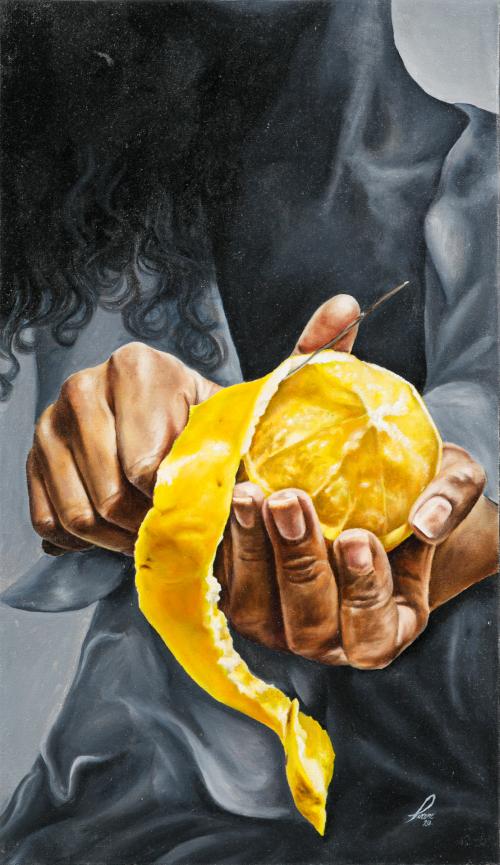 541   -  <p><span class="object_author">YOHAN  PIXONE (Venezuela, 1989) - Joya del sabor Caribe. Naranja </span></p>