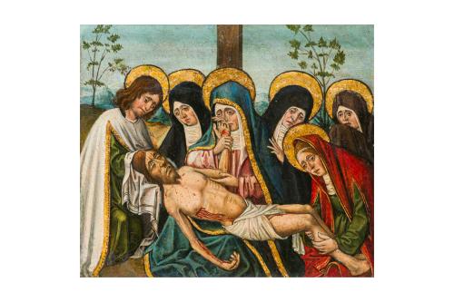 283   -  <p><span class="object_author">ESCUELA CASTELLANA S.XVI - Llanto sobre Cristo muerto </span></p>