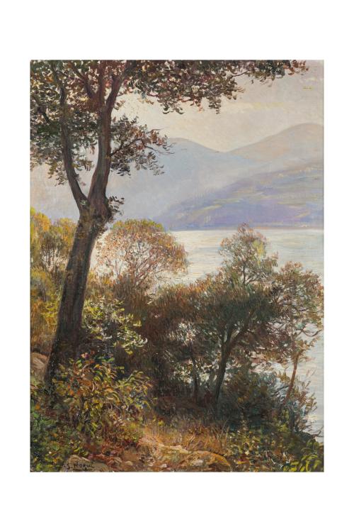 469   -  <p><span class="object_author">JOSÉ NOGUÉ MASSÓ (Tarragona, 1880 - Huelva, 1973) - Contraluz. Isla de Chacharramendi (Vizcaya)</span></p>