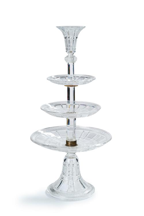 162   -  <p><span class="object_title">BACCARAT. "Mille nuits"<br/>Dulcera en cristal talado de Baccarat. Con marcas.</span><br></p>