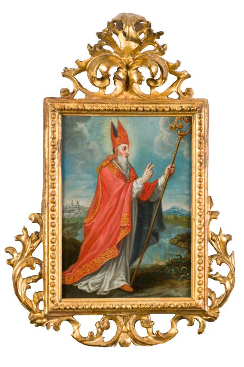 354   -  <p><span class="object_author">ESCUELA MADRILEÑA S. XVIII - San Hilario de Poitiers </span></p>