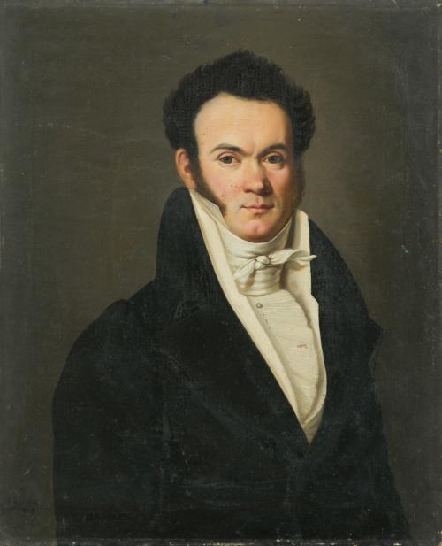 397   -  <p><span class="object_author">ESCUELA ESPAÑOLA  S. XIX - Retrato de caballero </span></p>