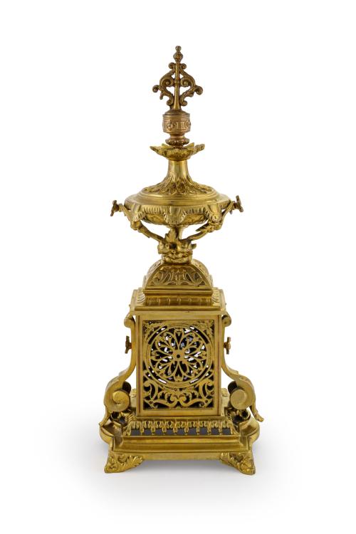 146   -  <p><span class="object_title">Original candelero Napoleón III en bronce dorado, Francia, C.1880.</span><br></p>