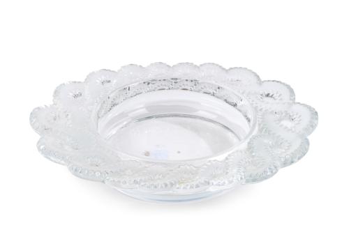 LALIQUE-FRANCIA.Elegante centro de mesa o frutero. 