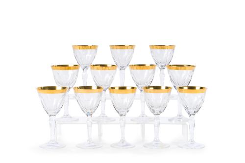 Elegante cristaleria alemana.