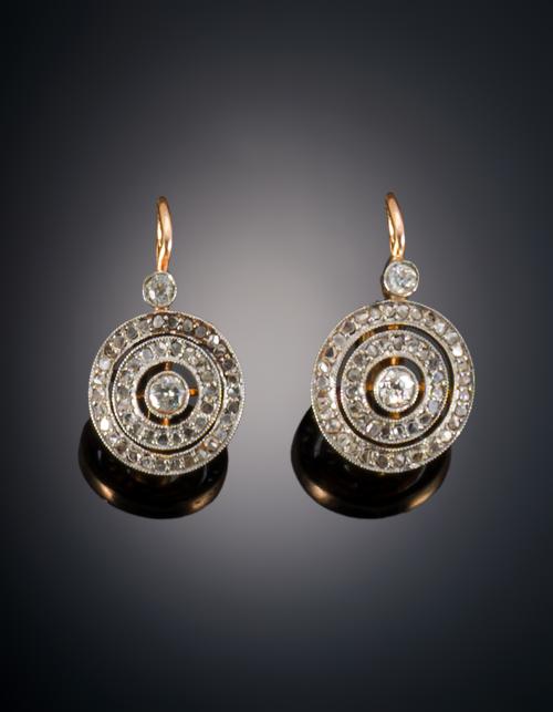 831   -  <p><span class="object_title">PENDIENTES ROSETÓN C. 1920</span></p>