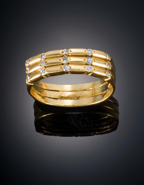 717   -  <p><span class="object_title">SORTIJA BAMBÚ CON DIAMANTES</span></p>