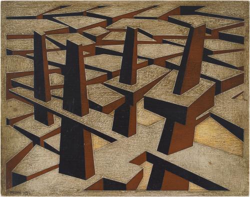 RINALDO PALUZZI (Pensilvania, 1927 - Madrid, 2013), Sin tít