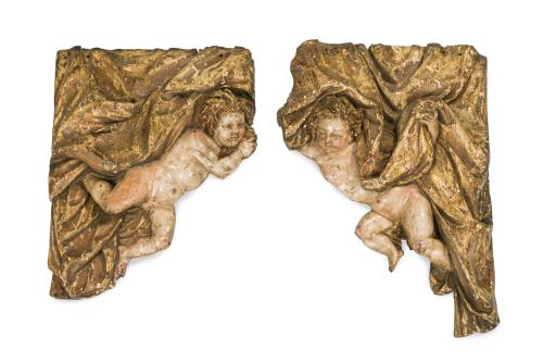 299   -  <p><span class="object_author">ESCUELA ESPAÑOLA DEL S. XVI - Pareja de putti </span></p>