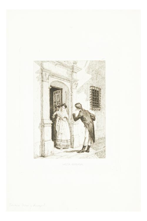 448   -  <p><span class="object_author">FRANCISCO TORRÁS Y ARMENGOL ( Tarrasa, 1832 - Madrid, 1878) - Hasta mañana </span></p>