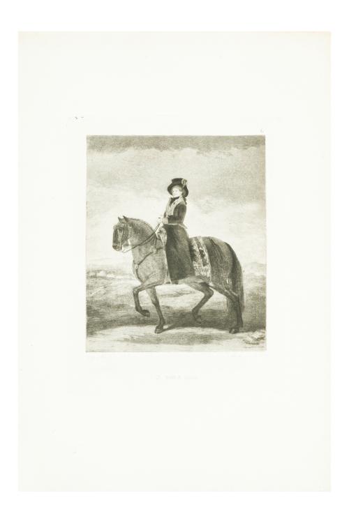 450   -  <p><span class="object_author">FRANCISCO DE GOYA Y LUCIENTES (Fuendetodos, 1746 - Burdeos, Francia, 1828) - Doña Maria Luisa </span></p>