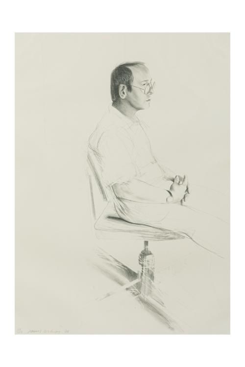577   -  <p><span class="object_author">DAVID HOCKNEY (Reino Unido, 1937) - Moe McDermott</span></p>