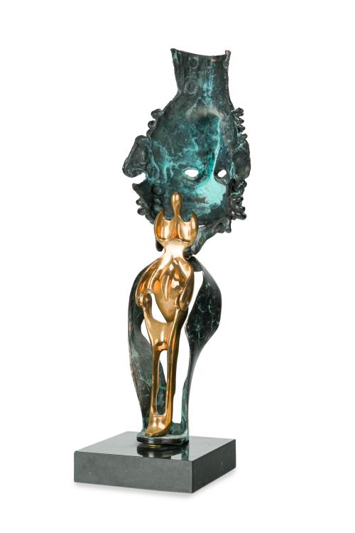 OSCAR ESTRUGA  (Vilanova i la Geltrú, 1933), Cabeza, Escult