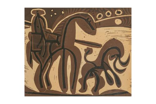 279   -  <p><span class="object_author">PABLO PICASSO (Málaga, 1881 - Mougins, 1973) - Picador y toro</span></p>