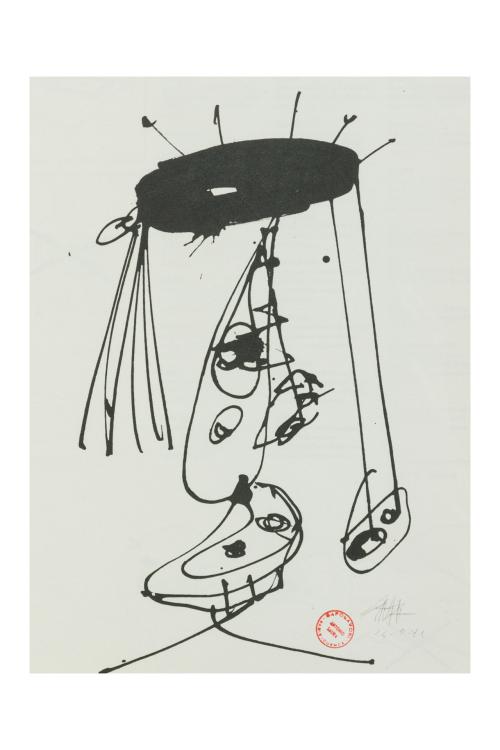 574   -  <p><span class="object_author">ANTONIO SAURA (Huesca, 1930 - Cuenca, 1998) - Dora Maar</span></p>