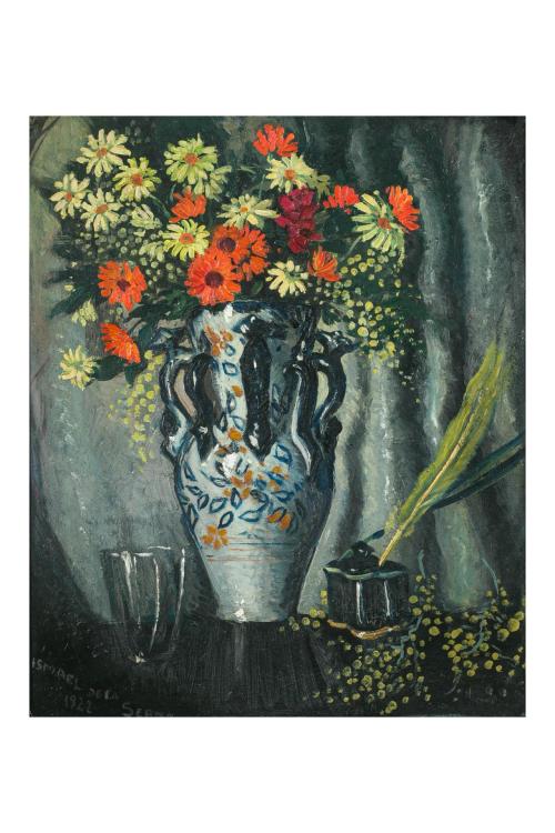 496   -  <p><span class="object_author">ISMAEL DE LA SERNA (Granada, 1898 - París, 1968) - Bodegón</span></p>