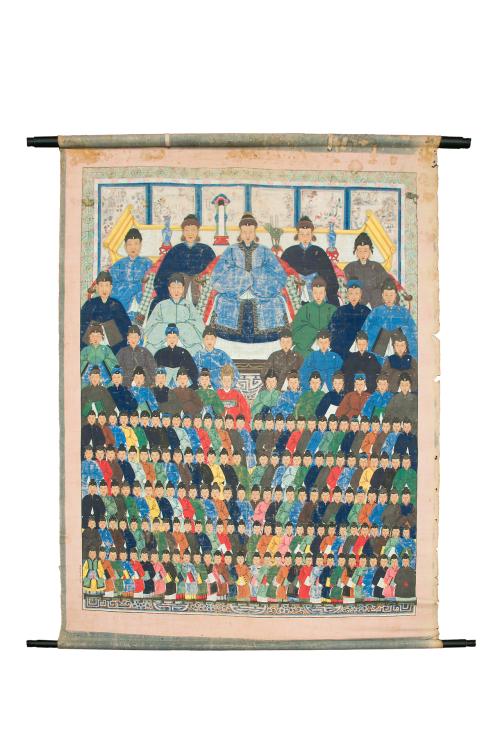 ESCUELA CHINA S. XVIII. DINASTÍA CHIA-CHING, Ancestros., Ac